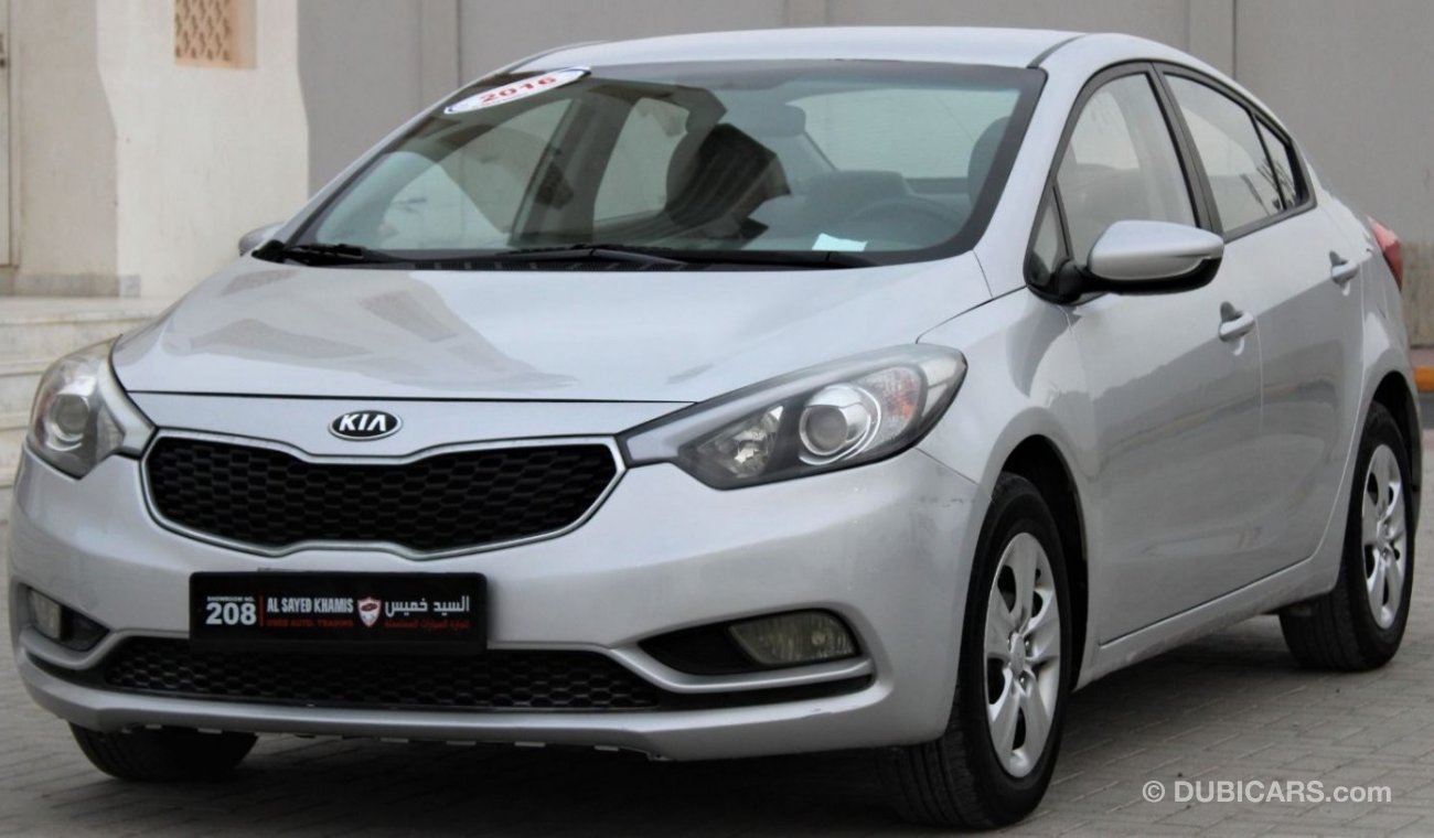 Kia Cerato Kia Cerato 2016 GCC in excellent condition without accidents, very clean from inside and outside
