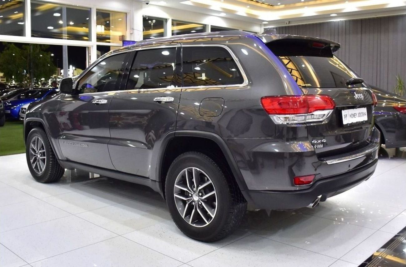 Jeep Grand Cherokee EXCELLENT DEAL for our Jeep Grand Cherokee Limited 4x4 ( 2017 Model ) in Grey Color GCC Specs