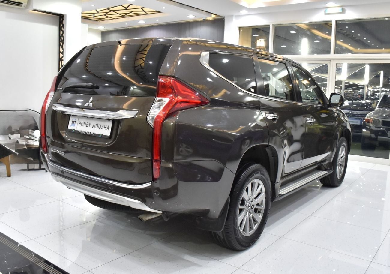 Mitsubishi Montero Sport GLS PREMIUM EXCELLENT DEAL for our Mitsubishi Montero Sport ( 2017 Model ) in Brown Color GCC Specs