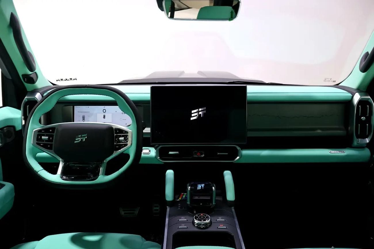جيتور T2 !! || Defender Body Kit || 5 years Warranty || star roof || Interior Tiffany Blue