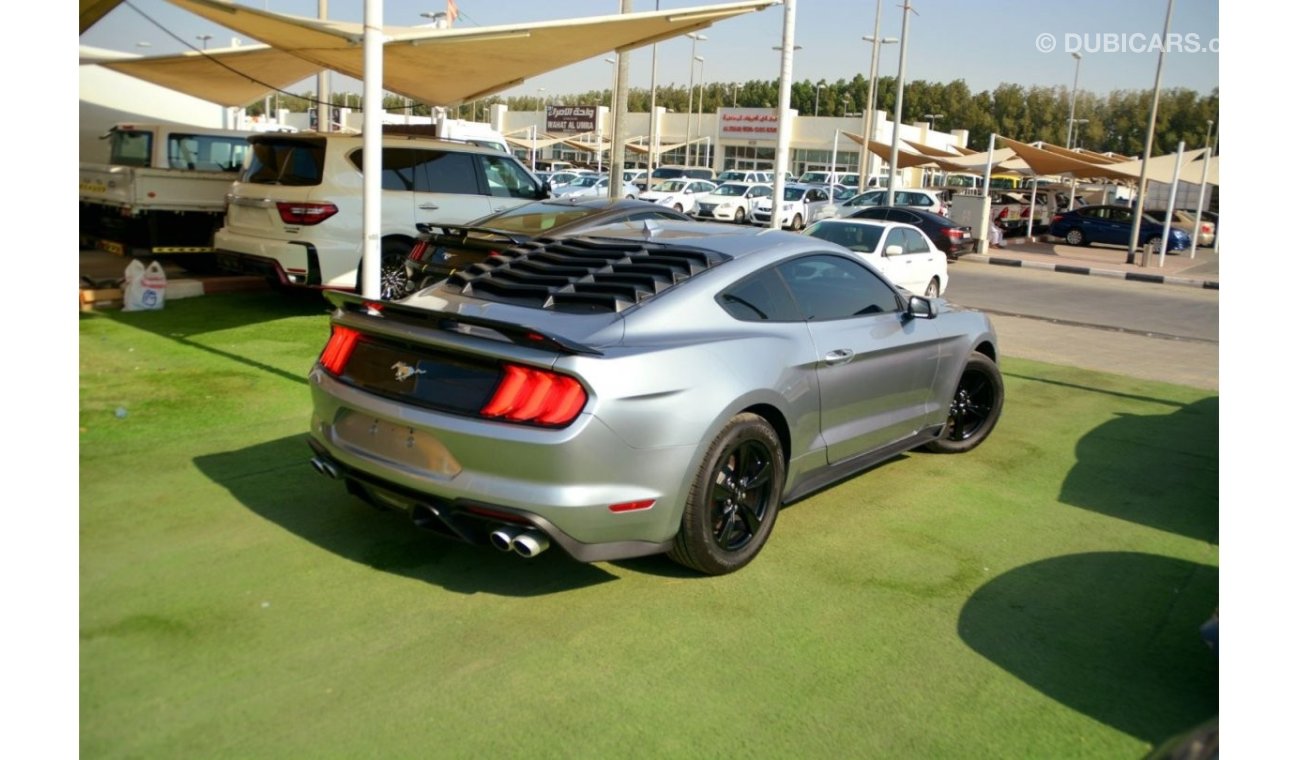 Ford Mustang EcoBoost Premium Mustang EcoBoost is powered by a 2.3-liter turbocharged four-cylinder engine with 3