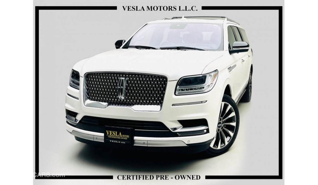 Lincoln Navigator AL TAYER CAR + SPECIAL INTERIOR + PEARL WHITE COLOR / 2019 / GCC / UNLIMITED KMS WARRANTY / 2829DHS