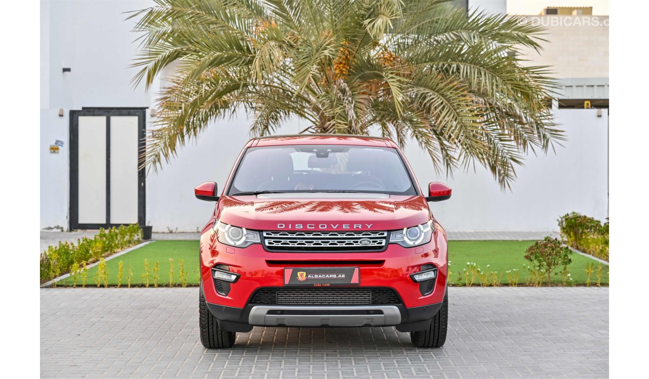 Land Rover Discovery Sport HSE Agency Warranty | 1,841 P.M | 0% Downpayment | Full Option