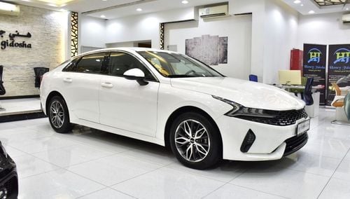 Kia K5 EXCELLENT DEAL for our KIA K5 ( 2023 Model ) in White Color GCC Specs