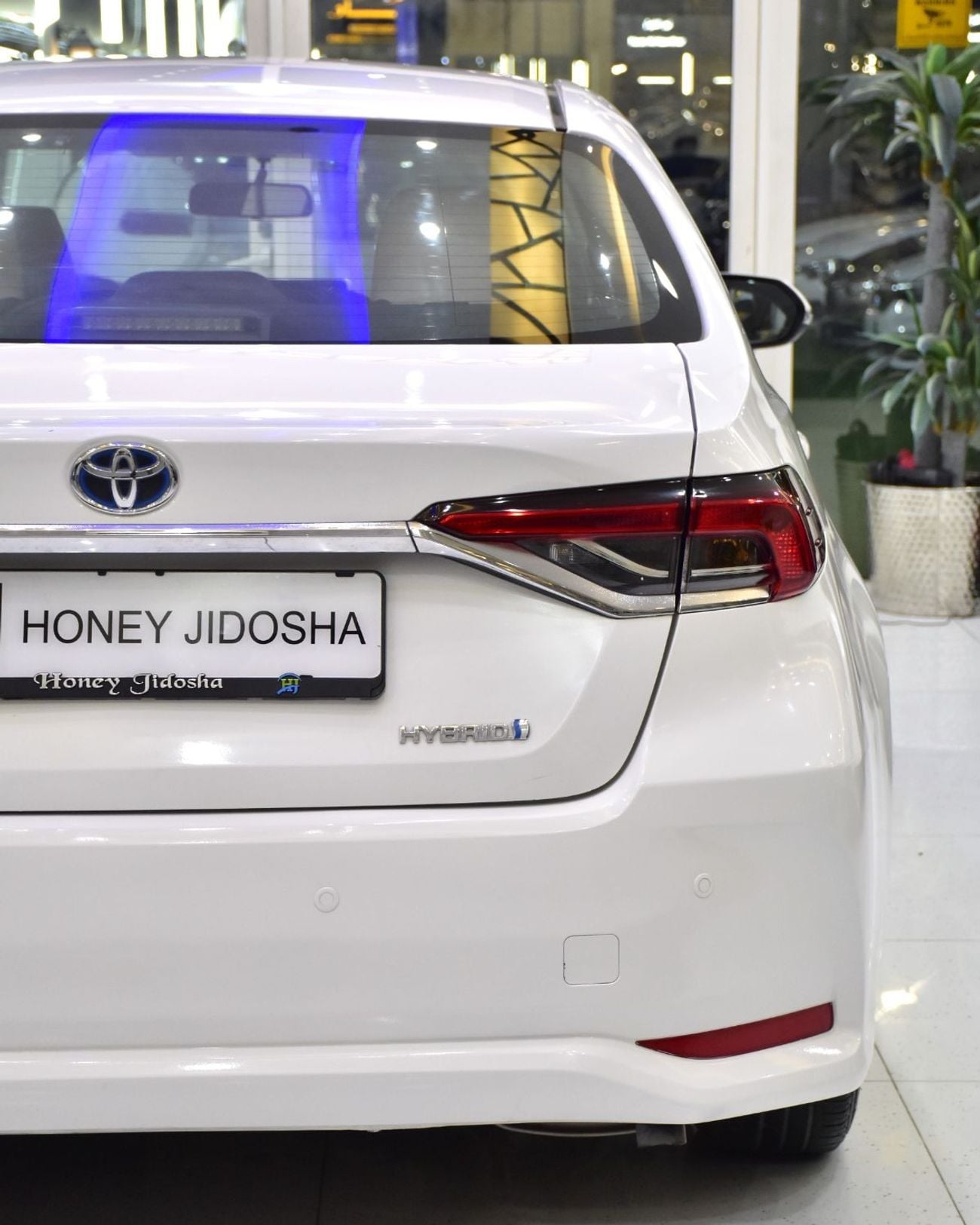 Toyota Corolla EXCELLENT DEAL for our Toyota Corolla Hybrid ( 2021 Model ) in White Color GCC Specs