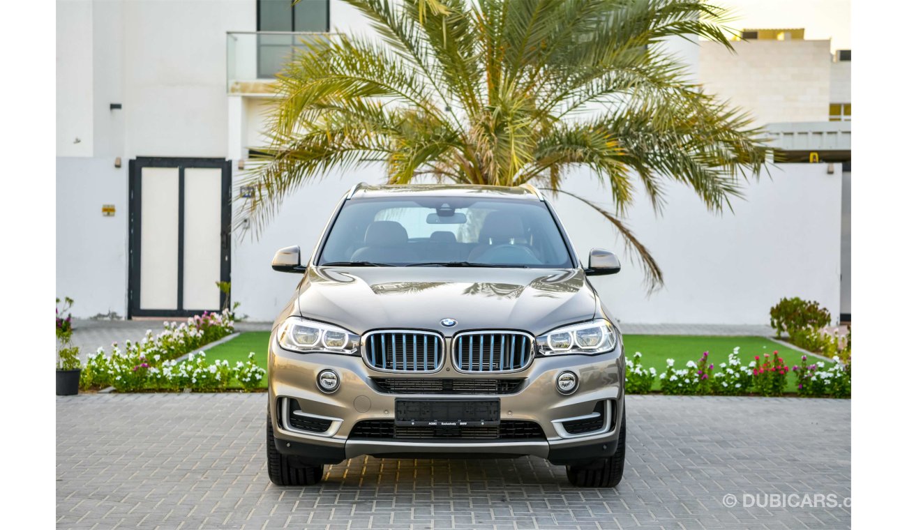 بي أم دبليو X5 Very Rare HYBRID - One of two in UAE - Almost Brand new - AED 4,680 P.M - 0% DP