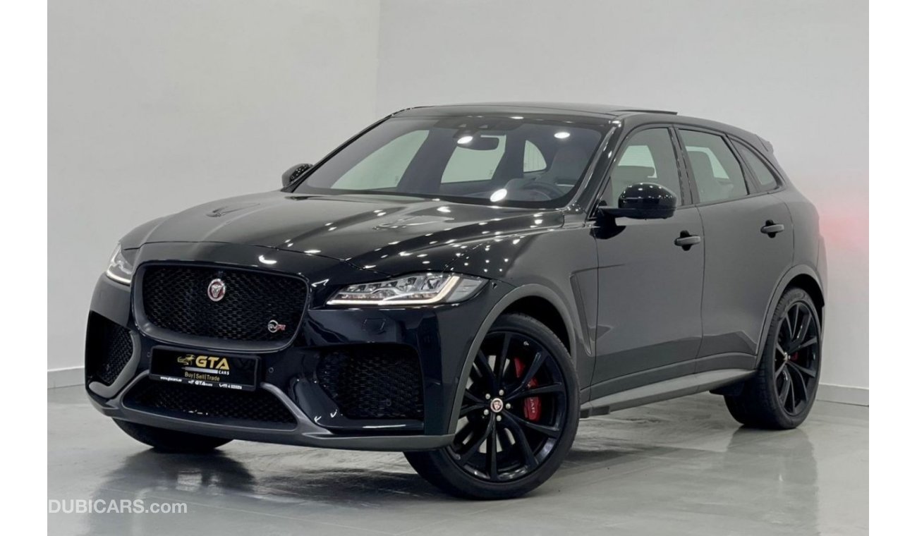 جاكوار F بيس 2020 Jaguar F Pace SVR SuperCharged, 01/2025 Agency Warranty + Service Contract, GCC
