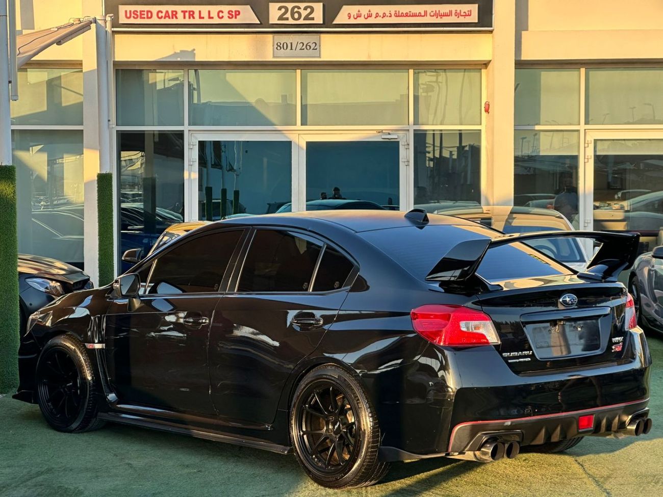 Subaru Impreza WRX SUBARU WRX TSI 2018 GCC FULL OPTION MUNAL GEAR PERFECT CONDITION