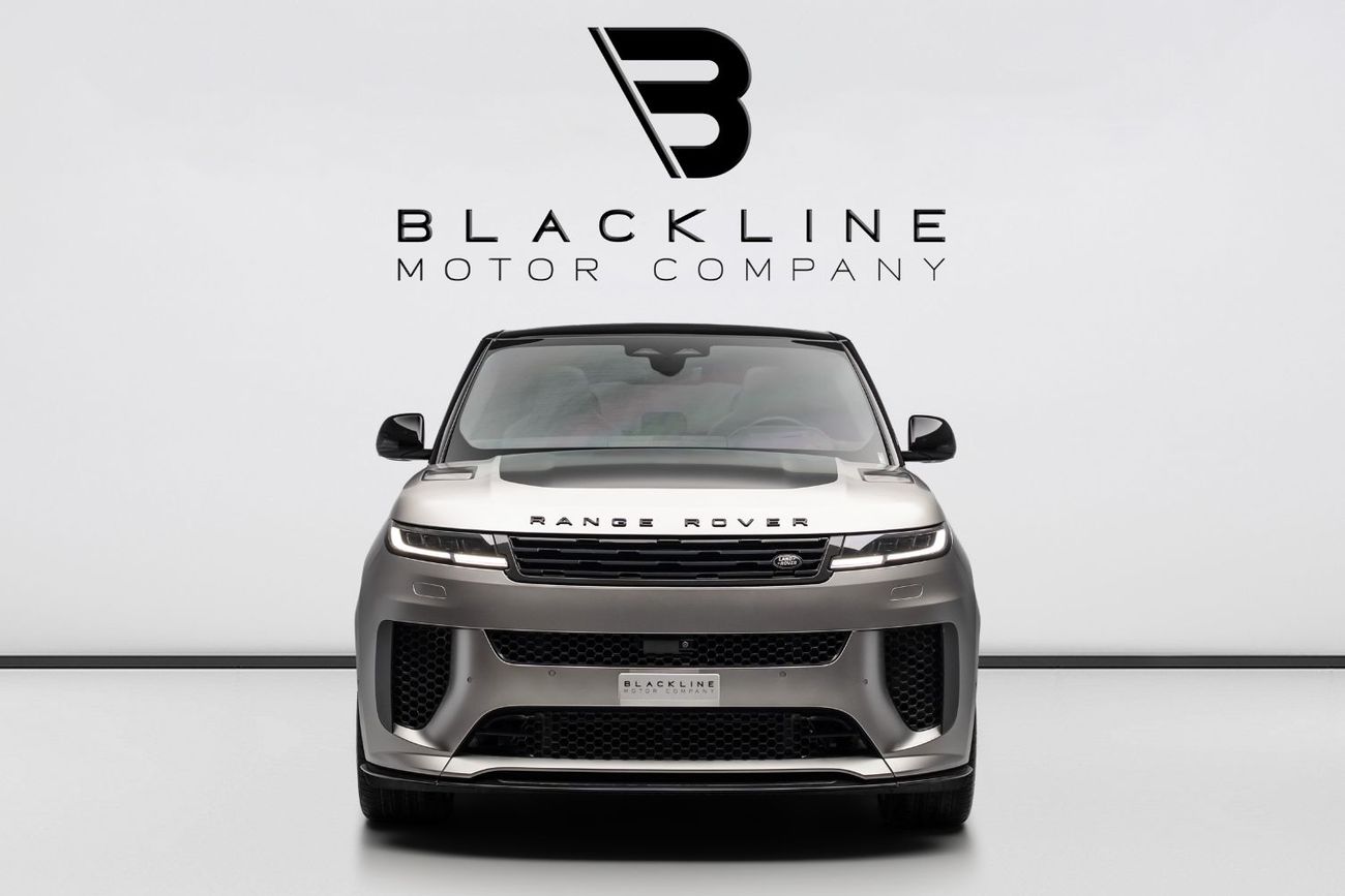Land Rover Range Rover Sport SV EDITION ONE BUY NOW, PAY 2027 | THE BLACKLINE STANDARD | Al Tayer Warranty + Service Contract, Full Carbon, GCC