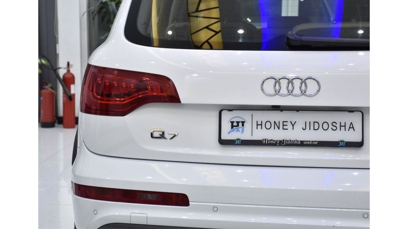 Audi Q7 EXCELLENT DEAL for our Audi Q7 S-Line 4.2L QUATTRO ( 2010 Model ) in White Color GCC Specs