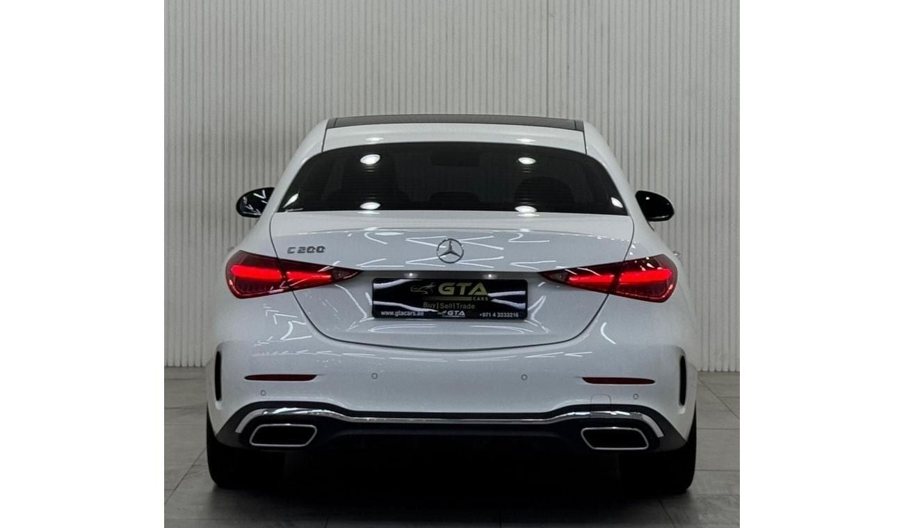 Mercedes-Benz C 200 Premium 1.5L 2023 Mercedes Benz C200 AMG Premium, Feb 2028 Mercedes Warranty + Service Pack, Low Kms