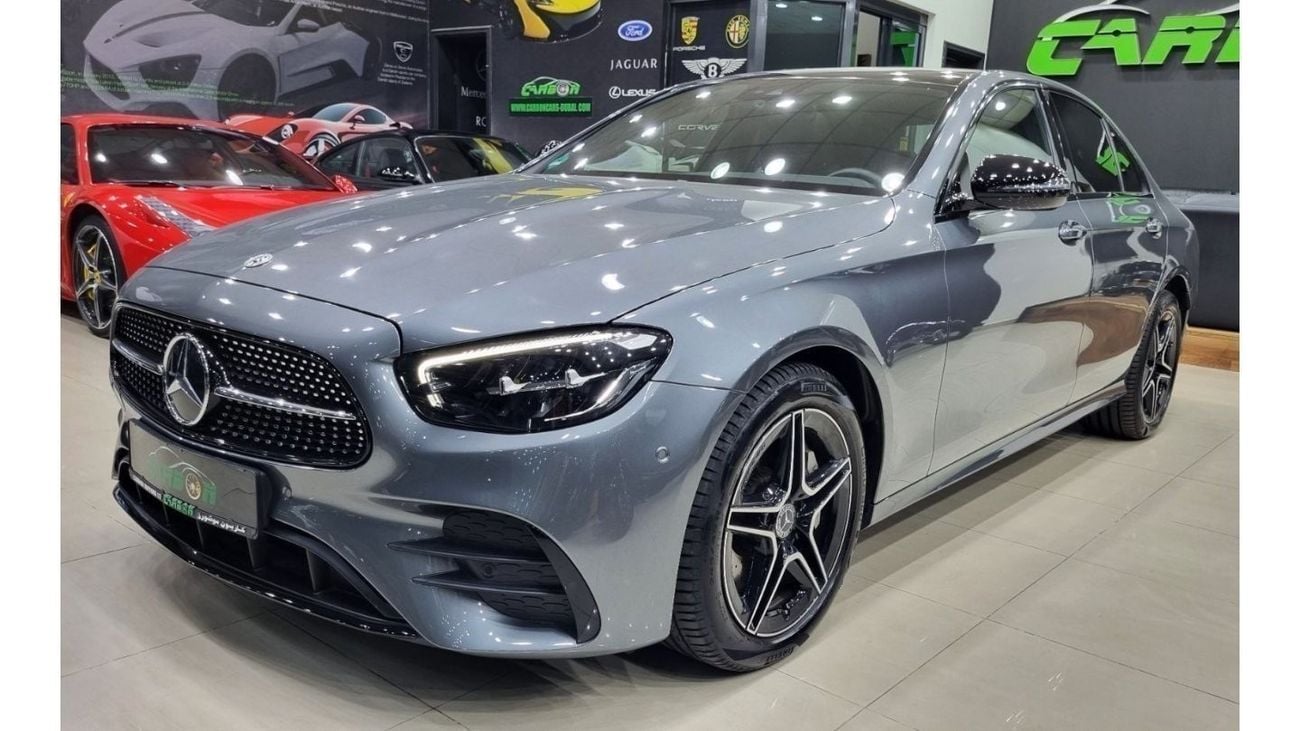 مرسيدس بنز E300 MERCEDES E300e 2023 IN IMMACULATE CONDITION WITH ONLY 13K KM WITH 3 YEARS WARRANTY FOR 219K AED