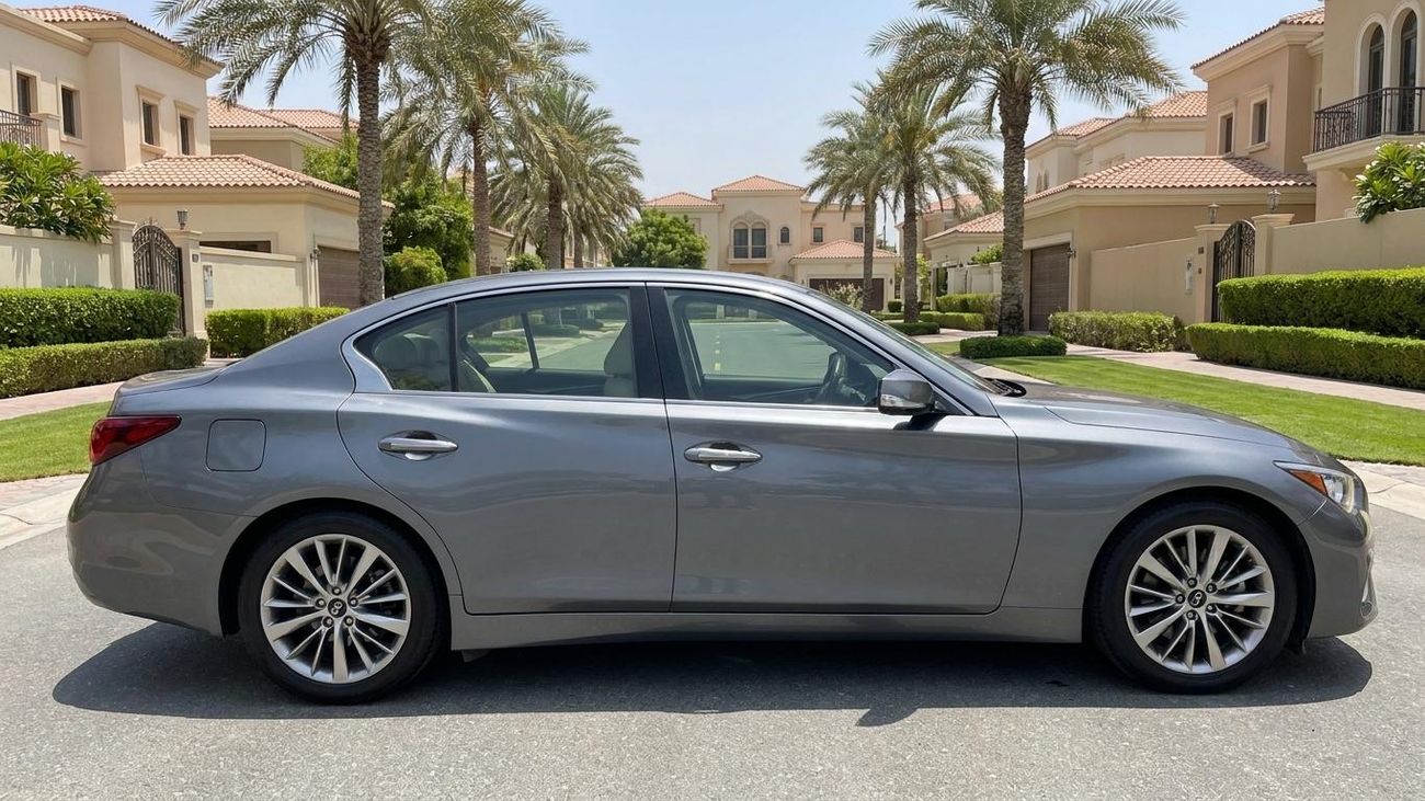 Infiniti Q50 LUXE 2024 | AED 1236/Month | 0 DP | 30 Day Return | Warranty
