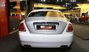 Rolls-Royce Wraith Original Color:  Brown | Silver  ( car with White Vinyl Sticker )
