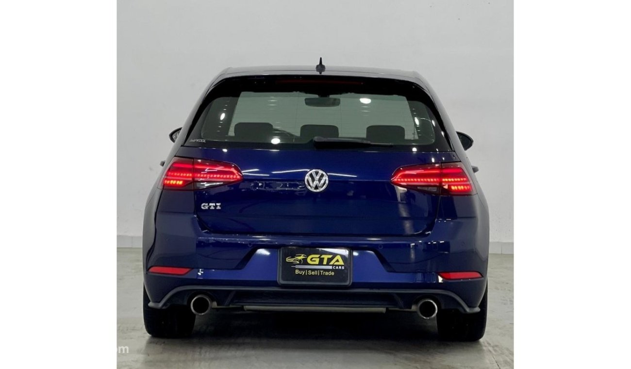 فولكس واجن جولف GTI P1 2018 Volkswagen Golf GTI Top Specs, Full VW History, Warranty, Low Kms, GCC