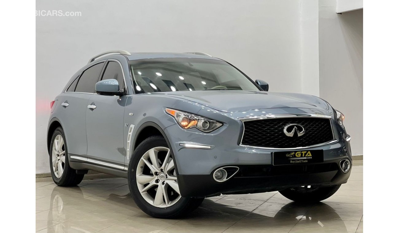 Infiniti QX70 2017 Infiniti QX70, Warranty, Full Service History - Recently Serviced. GCC, Low Kms!