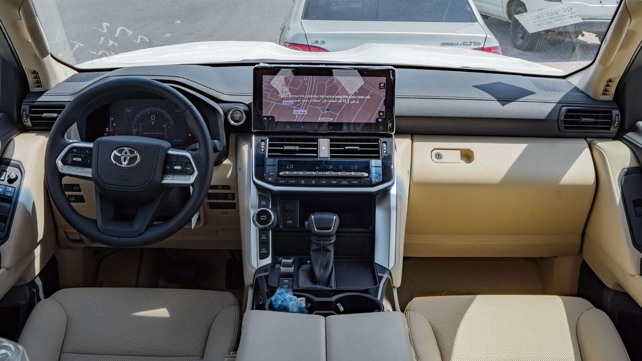 Toyota Land Cruiser 2025 Toyota Land Cruiser 300 GXR 4.0L AT Petrol 4WD (White-Beige)