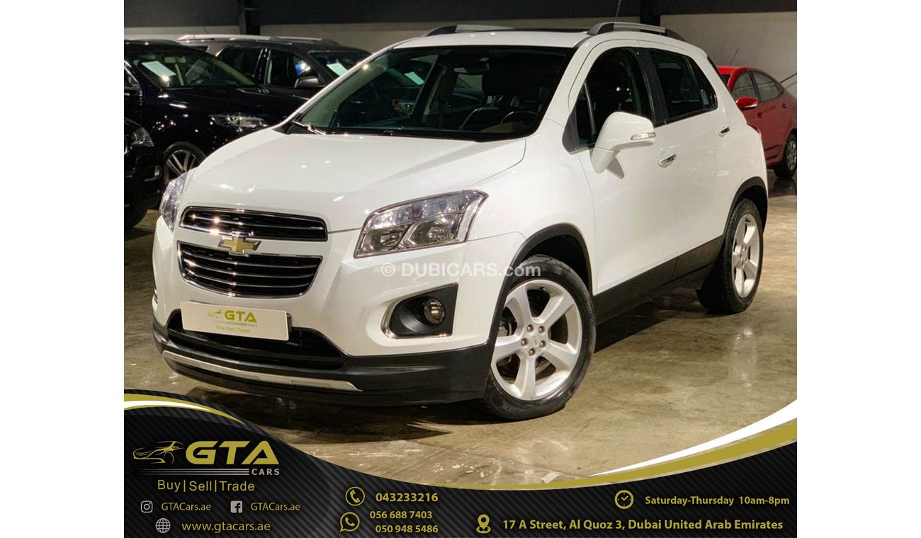 Chevrolet Trax LTZ, Warranty, Full History, GCC. Low Kms