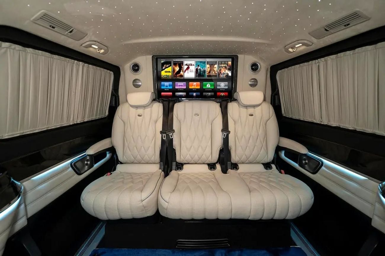 Mercedes Benz V300 NEW ARRIVAL 2026 MODEL LUXURY MERCEDES GCC V300 with ADDITIONAL REAR AC-2 YEARS WARRANTY BY VLINE