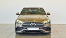 Mercedes-Benz C200 SALOON / Reference: VSB 32019 Certified Pre-Owned with up to 5 YRS SERVICE PACKAGE!!!