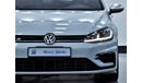 Volkswagen Golf EXCELLENT DEAL for our Volkswagen Golf R ( 2018 Model! ) in Pastel White Color! GCC Specs