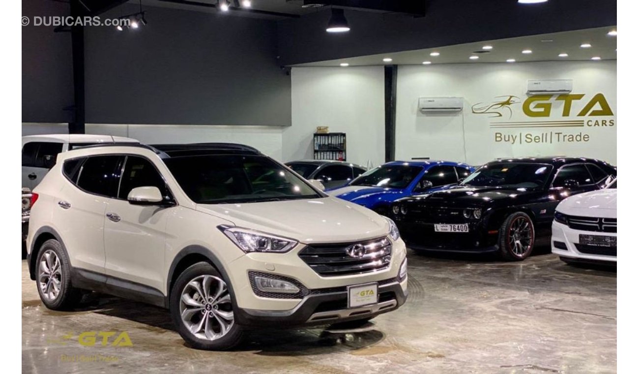 هيونداي جراند سانتا في 2015 Hyundai Gran Santa Fe, Warranty, Service History, GCC, Low Kms