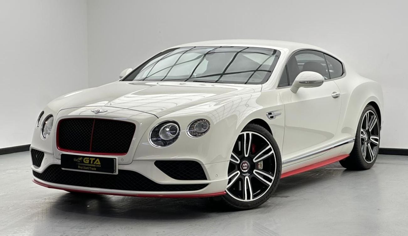 Bentley Continental GT 2016 Bentley Continental GT V8s Mulliner, 2027 GTA Service Pack, Excellent Condition, GCC