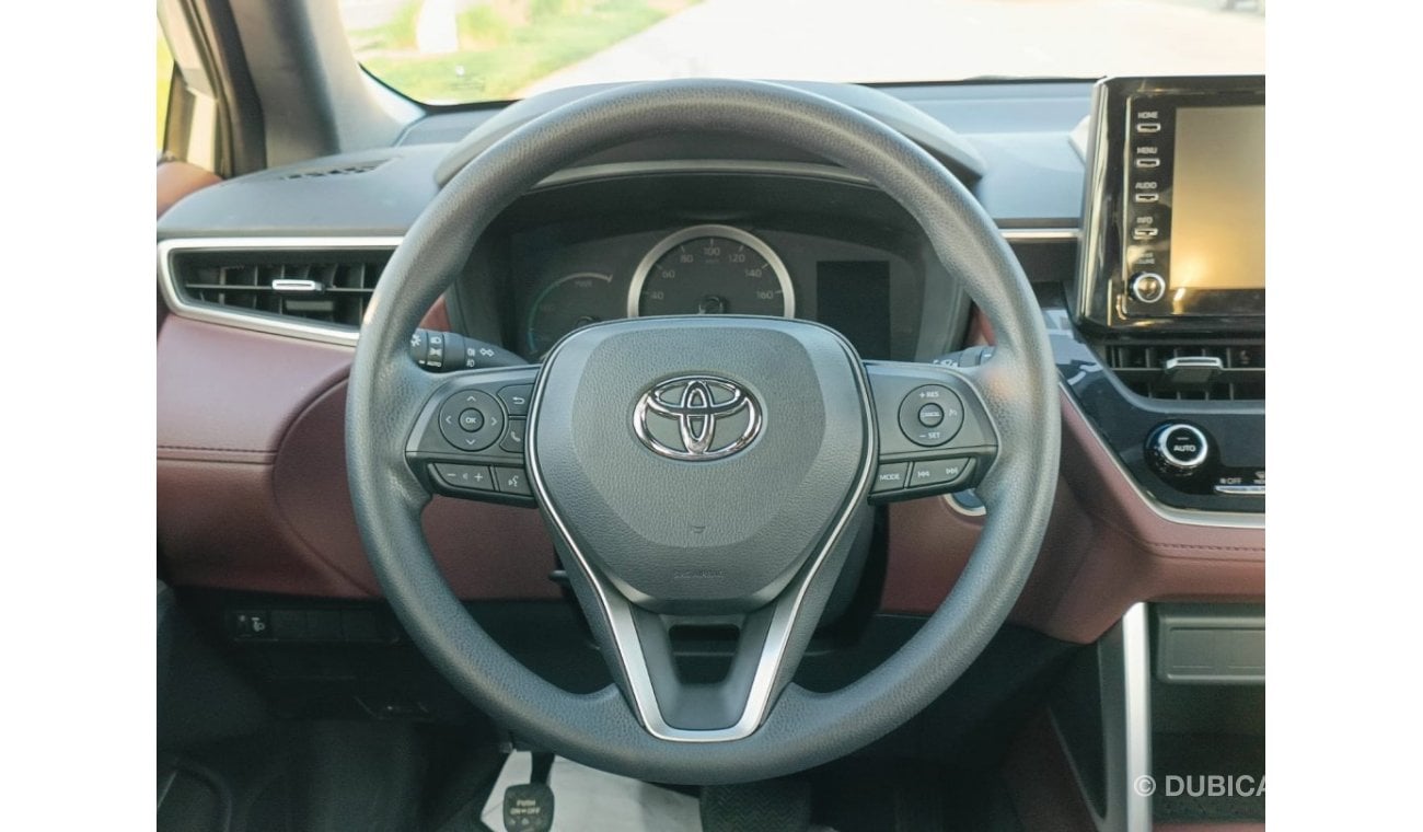 Toyota Corolla Cross 1.8L HYBRID / LEATHER SEATS / DVD+CAMERA / SUNROOF  (CODE #508872))