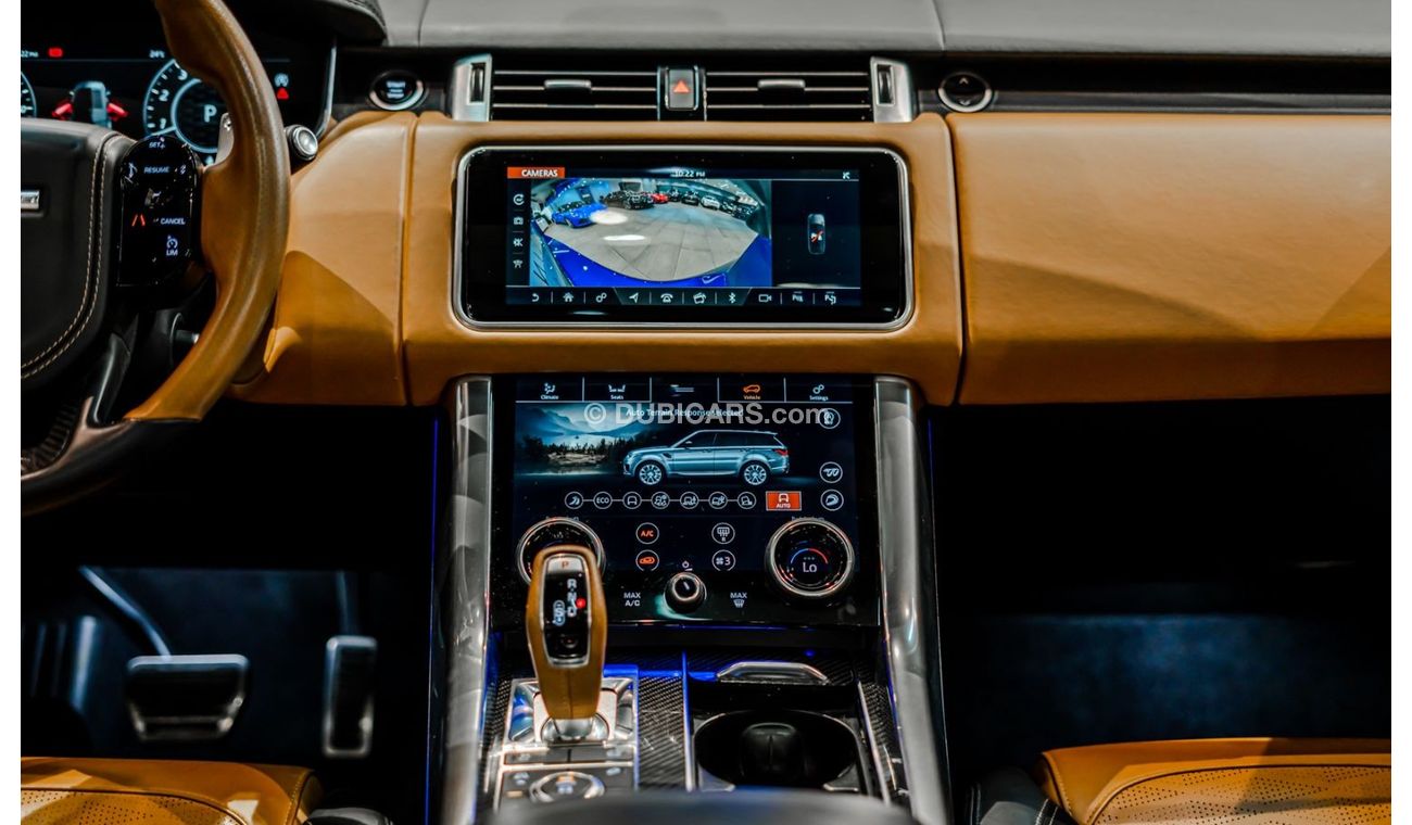 Land Rover Range Rover Sport 2019 Range Rover Sport SVR Carbon Edition, Land Rover Warranty + Service, Low KMs, GCC