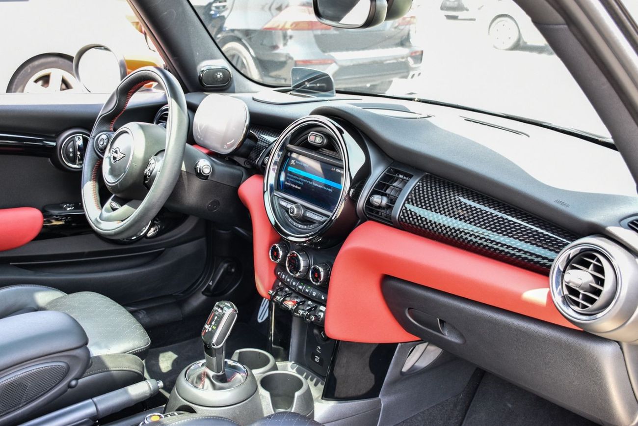 Mini John Cooper Works Cabrio Mini cooper works Model 2021 Gcc specs Full check agency, Under warranty Original paint no accident