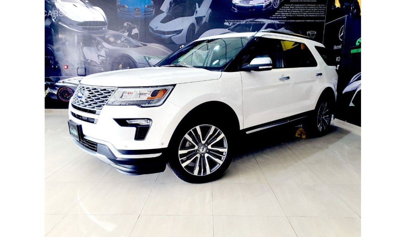 Ford Explorer -Ecoboost - 0 KMS - 2018 - GCC -3 YEARS WARRANTY