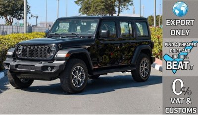 Jeep Wrangler Unlimited Sport Plus I4 2.0L Turbo , 2024 GCC , 0Km , (ONLY FOR EXPORT)