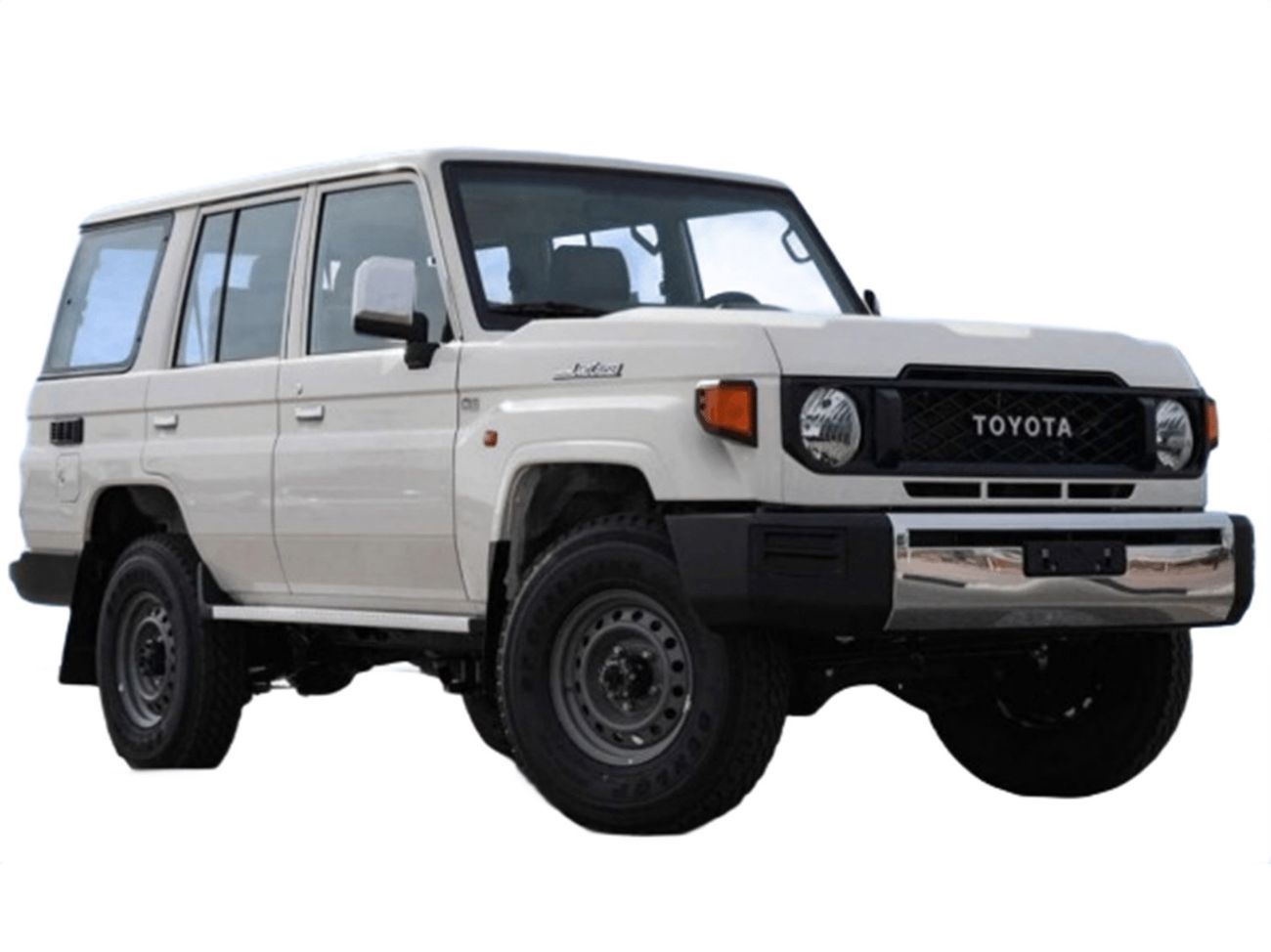 تويوتا لاند كروزر 70 LC76 Manual ECTP2M014 - 2026 Toyota LC76 5 Doors Hardtop - 4.0L Petrol Manual - White with Beige Interior