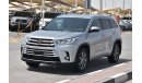 تويوتا هايلاندر TOYOTA HIGHLANDER XLE AWD / 2019 / SILVER