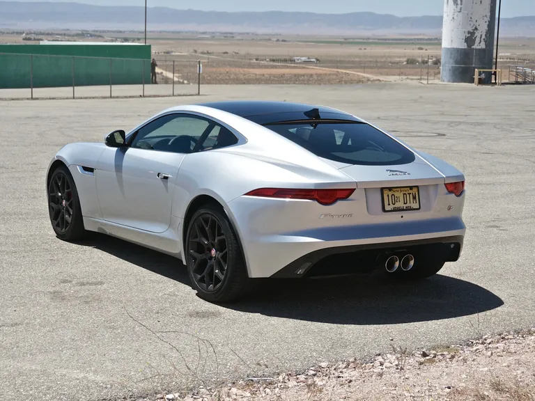 Jaguar F-Type exterior - Rear Right Angled