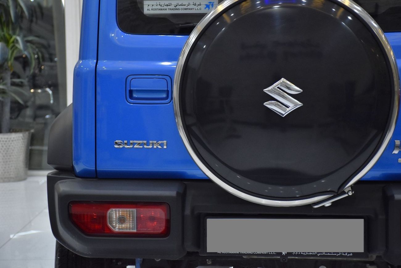 Suzuki Jimny EXCELLENT DEAL for our Suzuki Jimny ( 2023 Model ) in Blue Color GCC Specs