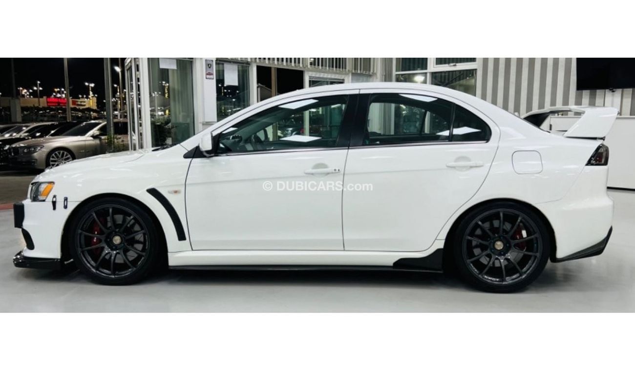 Mitsubishi Lancer Evo .. 600 hp .. GCC .. Perfect Condition