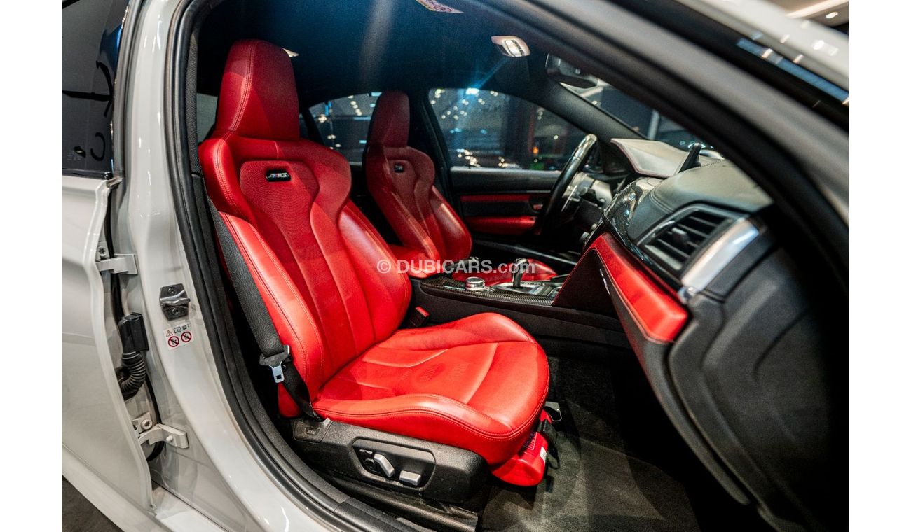 BMW M3 2018 BMW M3, 2024 BMW Warranty + Service Contract, Full BMW Service History, Low KMs, GCC
