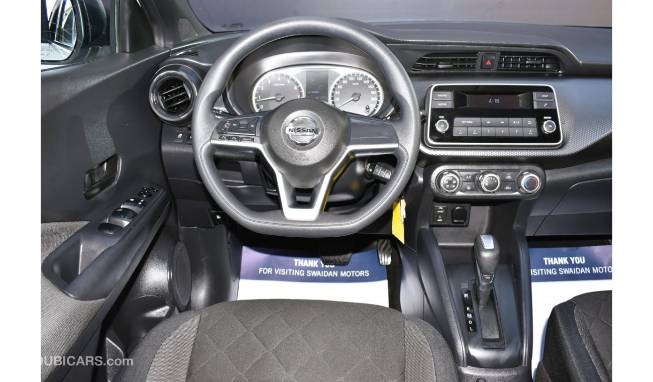 Nissan Kicks AED 749 PM | 1.6L S GCC DEALER WARRANTY