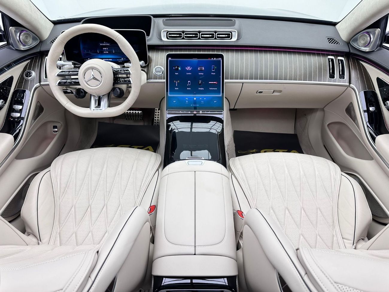 Mercedes-Benz S 63 AMG 2024 Mercedes S63 E Performance, 2026 Mercedes Warranty, 2 Years Mercedes Service Contract, FSH