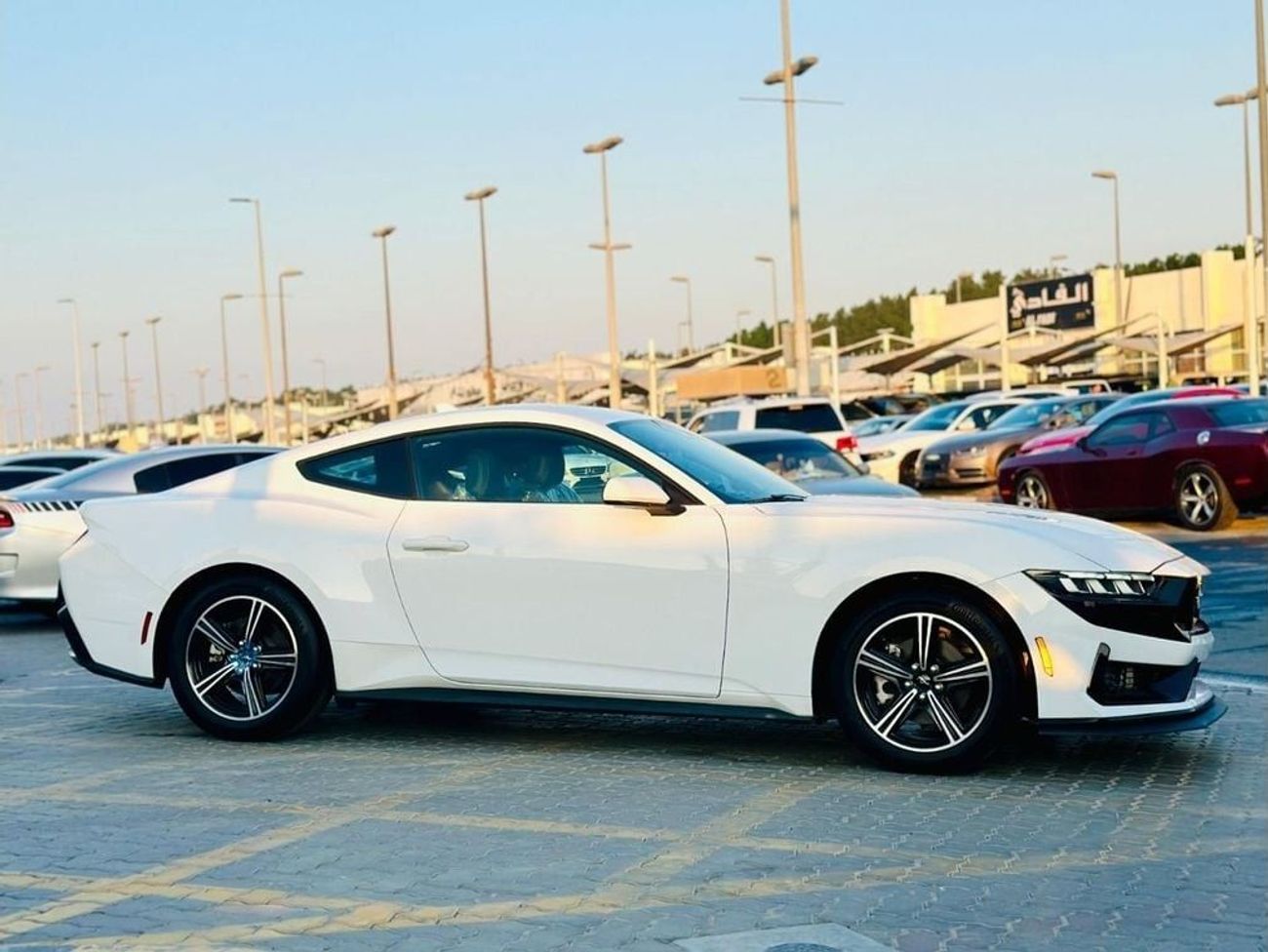 Ford Mustang EcoBoost 2.3L Coupe A/T | Monthly AED 1870/- | 0% DP | Original Seats | Blindspot | # 07675