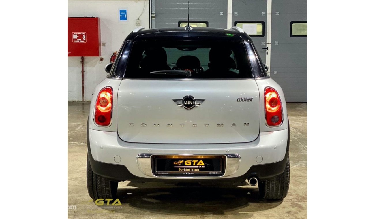 Mini Cooper Countryman 2014 Mini Cooper Countryman, Warranty, Low KMs, Service History, GCC