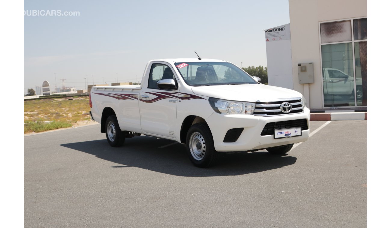 Toyota Hilux SINGLE CABIN PICK UP WITH GCC SPEC