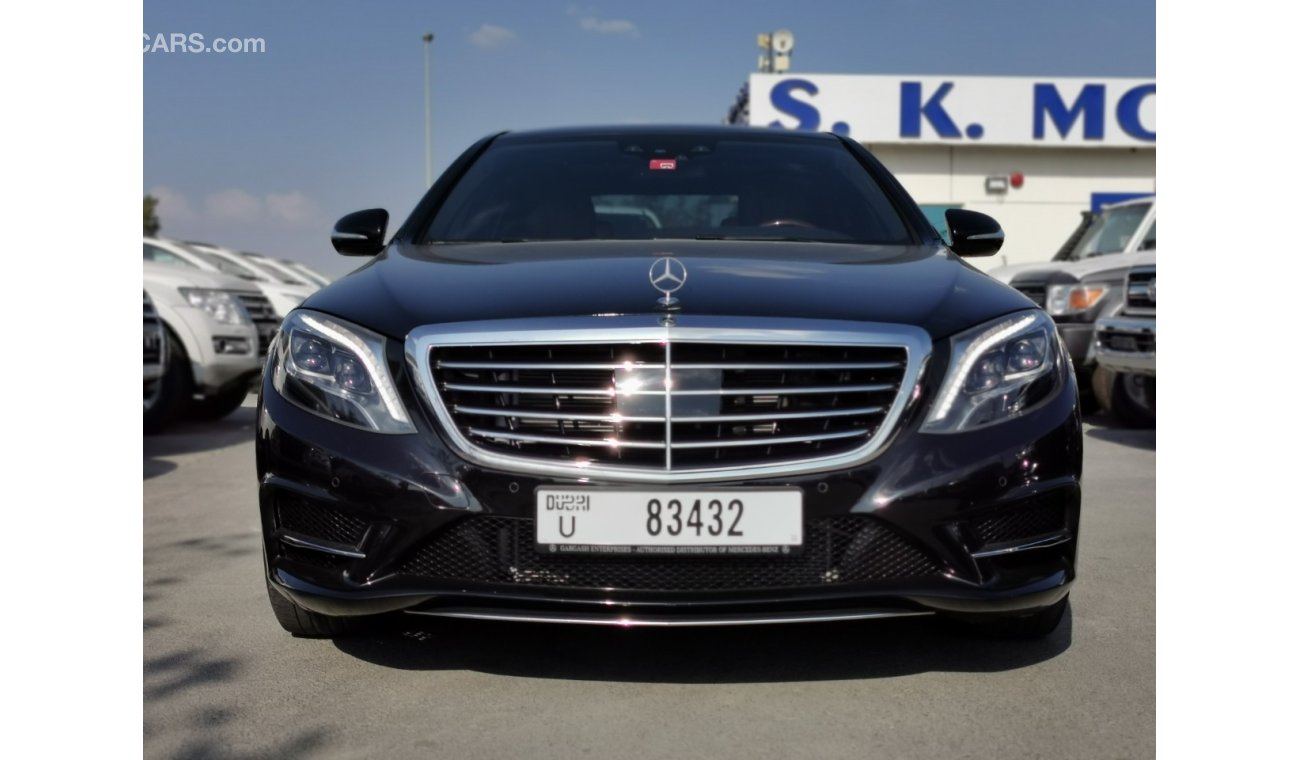 مرسيدس بنز S 400 3.0L Petrol, 19" Alloy Rims, Push Start, LED Head Lights, Cooled front seats, LOT-977