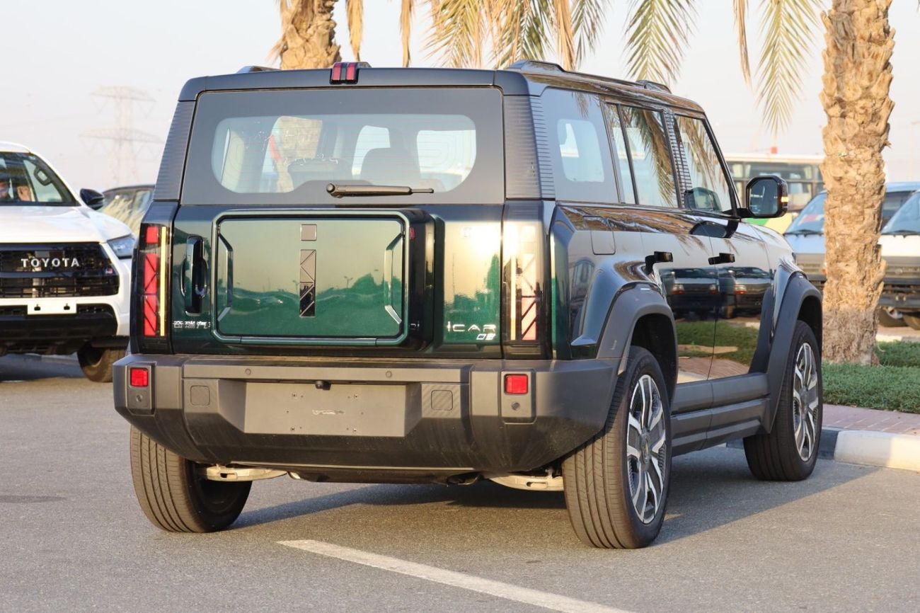 Chery iCar 03 CHERY_iCAR_eQ3_MODEL_2024_RANGE_472KM_AVAILABLE_SILVER_GREEN