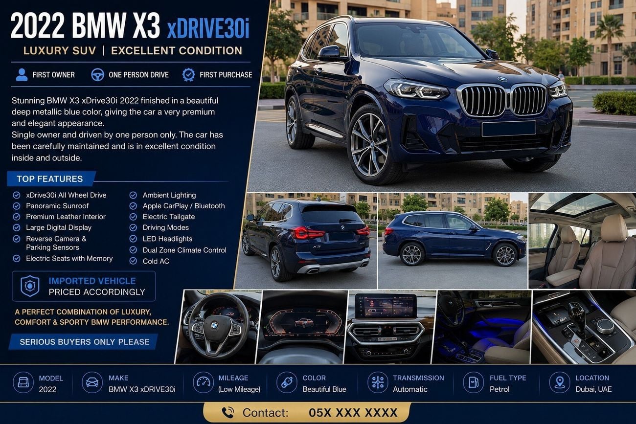 BMW X3 xDrive30i