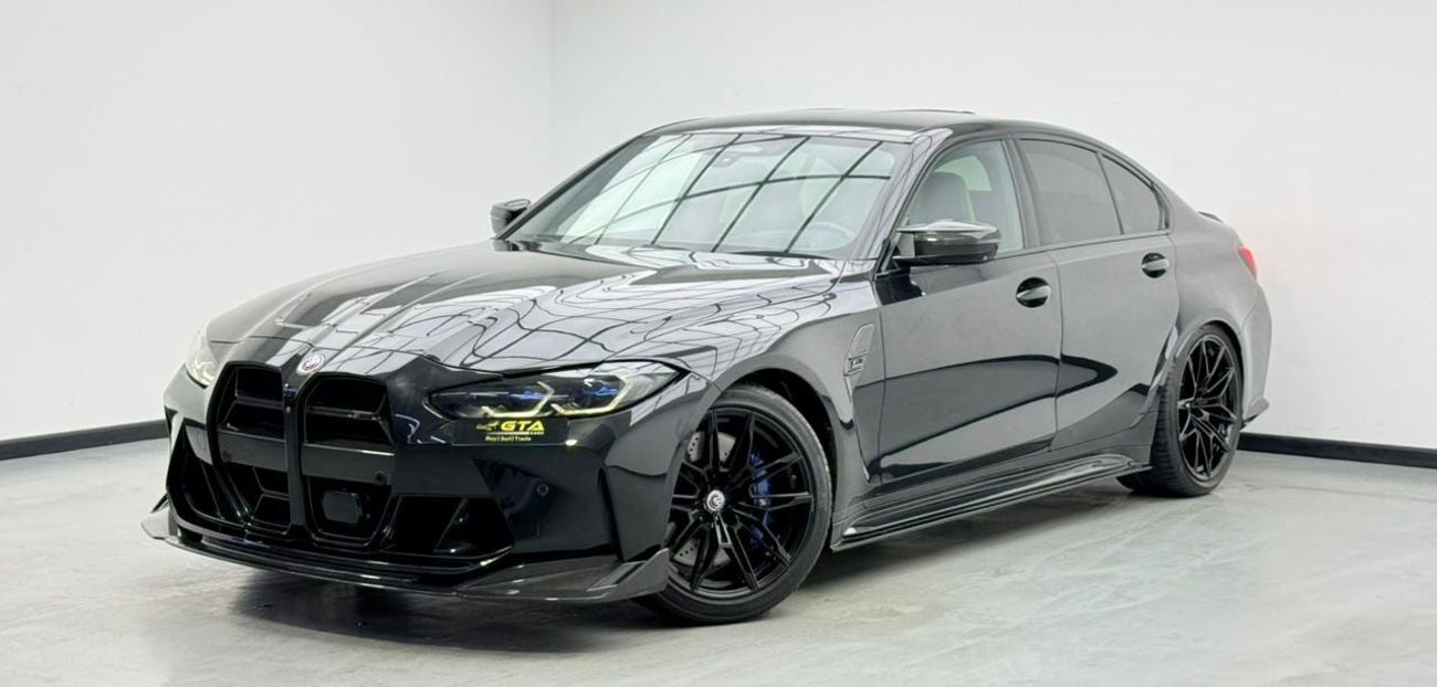 BMW M3 2021 BMW M3 Competition, 2026 BMW Service Pack, Full BMW Service History, Low km, Fully Loaded, GCC