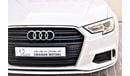 Audi A3 AED 1359 PM | 1.0L 30TFSI GCC DEALER WARRANTY