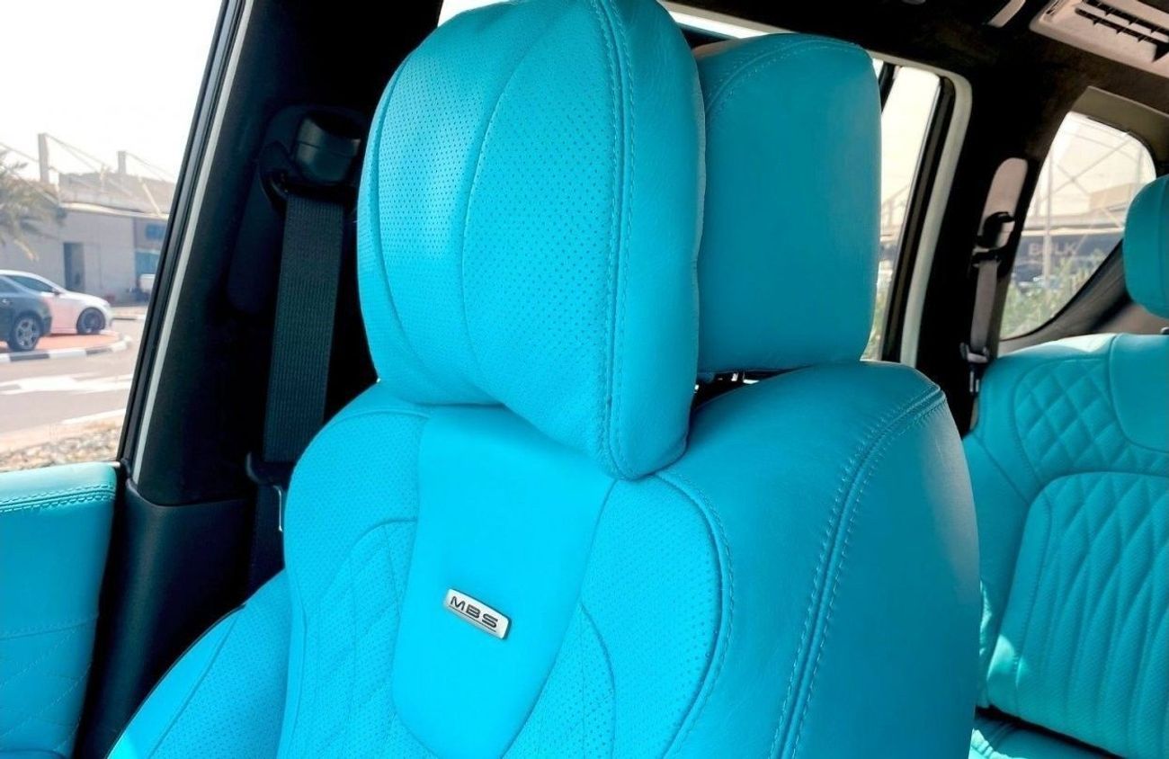 إنفينيتي QX80 GCC 2019 Nardo Grey Unique Interior Design by MBS