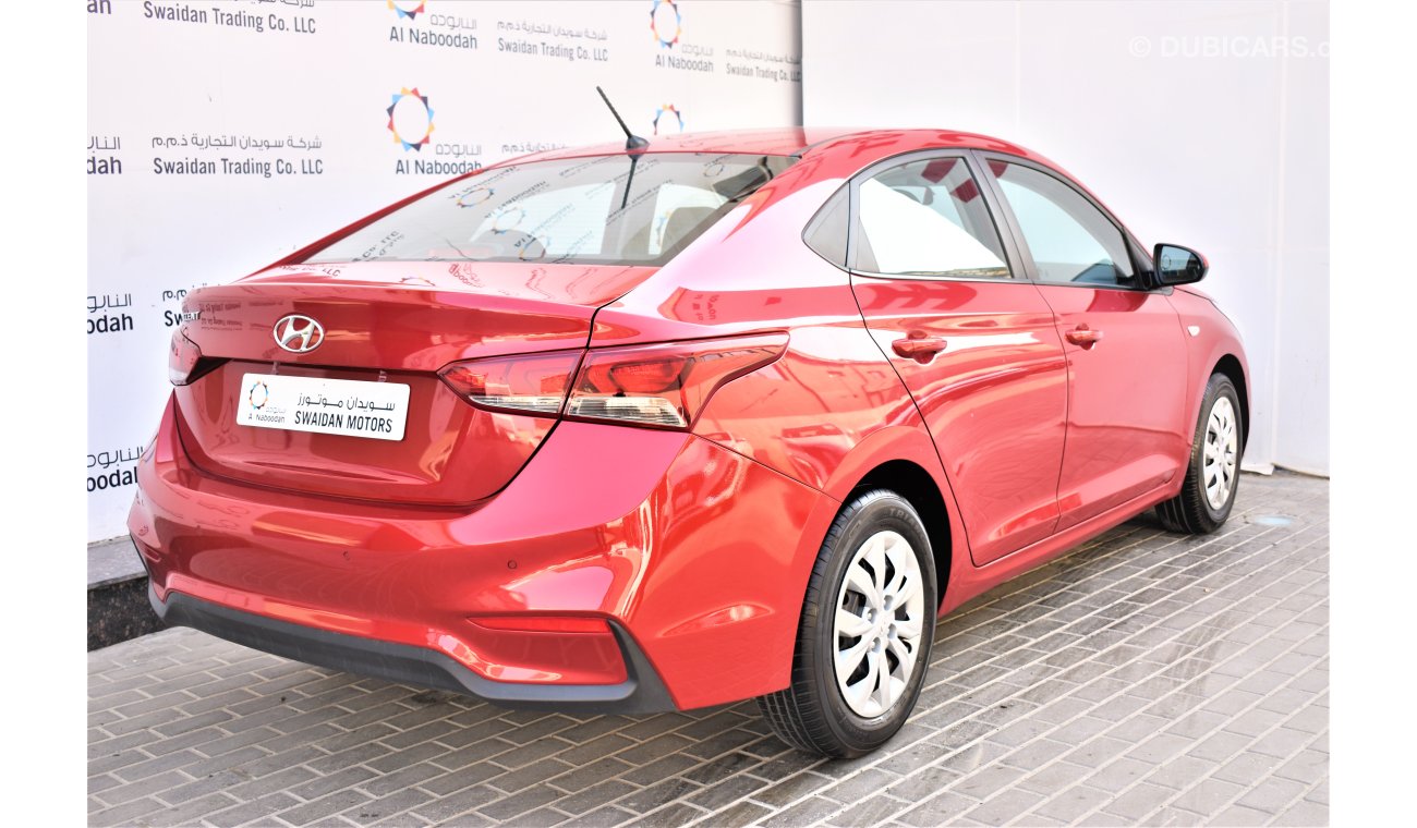 Hyundai Accent AED 938 PM | 1.6L GL GCC WARRANTY